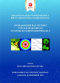 Aplikasi Hamburan Neutron untuk Karakterisasi Nanostruktur Biomakromolekul