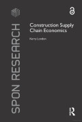 Construction Supply Chain Economics