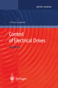 Control of Electrical Drives