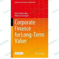 Corporate Finance for Long-Term Value