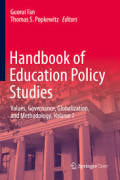 Handbook of Education Policy Studies