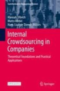 Internal Crowdsourcing in Companies