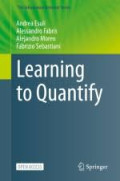 Learning to Quantify