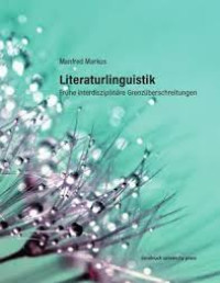 Image of Literaturlinguistik
