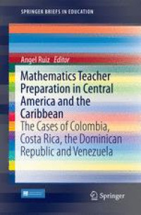 Image of Mathematics Teacher Preparation in Central America and the Caribbean