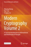 Modern Cryptography Volume 2