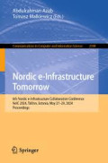 Nordic e-Infrastructure Tomorrow
