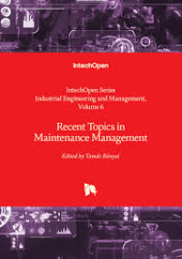 Image of Recent Topics in Maintenance Management