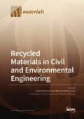 Recycled Materials in Civil and Environmental engineering