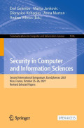 Security in Computer and Information Sciences