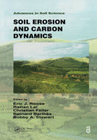 Soil Erosion and Carbon Dynamics