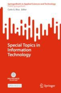 Image of Special Topics in Information Technology