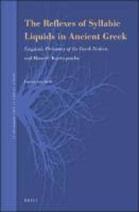 Image of The Reflexes of Syllabic Liquids in Ancient Greek