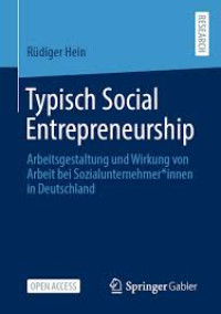Image of Typisch Social Entrepreneurship