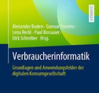 Image of Verbraucherinformatik